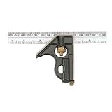 21dvdZ4%2Bw3L. SL160  Johnson Level & Tool 406EM 6 Inch English/Metric Metal Combination Square