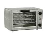 Commercial Convection Oven - Cadco - Quarter Size Pan Capacity - with Three (3)  Wire Racks - NEMA 6-15P - 208-230 Volts - FC-34