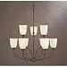 Casual Hubbard Chandelier/Dinette BY Designers Fountain