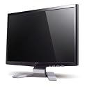 Acer P243WAid - LCD display - TFT - 24" - widescreen - 1920 x 1200 - 400 cd/m2 - 3000:1 (dynamic) - 2 ms - HDMI, DVI-D, VGA - black, silver