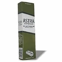 100 Astra Superior Premium Platinum Double Edge Razor Blades
From ASTRA
