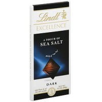 Lindt Excellence Touch of Sea Salt Dark Chocolate