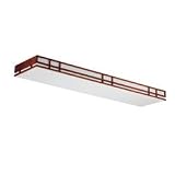 Buy American Fluorescent MCC232R8 Mission Style Wood Frame 2-32 Watt T8, Cherry Finish... by American Fluorescent