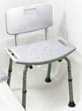 BATH BENCH W/ BACK