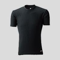 パールイズミ（PEARL IZUMI) ヒートテックセンサーハーフスリーブ 171■2010-2011年秋冬シリーズ L　ブラック