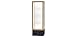 Monarch Series Floor Display Case Base Color: Silver Swirl, Frame Color: Champagne Gold, Case Backing: White Laminate