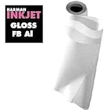 Harman Glossy Finish Fiber Base AI Professional Fine Art Inkjet Paper, 320gsm, 24 x 50' Roll