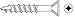 8 x 1-1/4 Flat Head Phillips Zip Driver Deep Thread Screws With Nibs & Type-17, Black