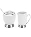 Bianca Sugar and Creamer Set by Trudeau