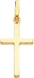 14K Gold Cross Pendant