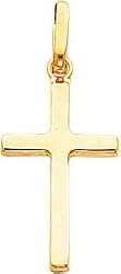 14K Gold Cross Pendant