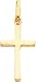 14K Gold Cross Pendant