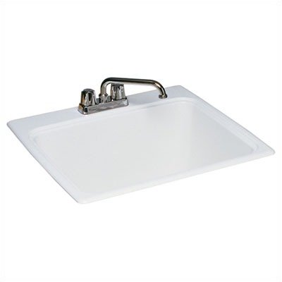 Swanstone DI00000.010 DIT SINGLE DROP-IN L/TUB-WHITE