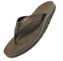 Island Slipper Mens's Hawaiian Sandal IB8903L (14 D(M) US, Brown)