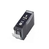 Canon Compatible PGI-5BK Black Ink Cartridge for PIXMA iP4200 Series, iP4300 Series WITHOUT CHIP