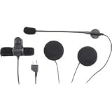 GMRS Motorcycle 2-Way Radio Headset Kit - For Open Helmets