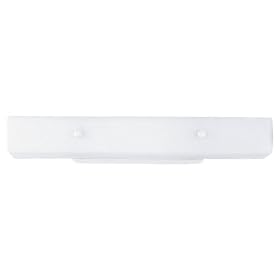 Sea Gull Lighting 4455-15 Four-Light Vanity, White Finish with White Ceramic Glass