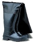 30 Steel Toe Rubber Hip Boots, Size 13