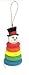 Fisher Price Rock A Stack Snowman Christmas Ornament by Basic Fun