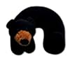 Cloudz Kidz Plush Neck Pillow (Black Bear)