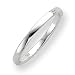 Sterling Silver 2mm Comfort Fit Flat Band