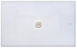 F-Pin Coupler, Female / Female, TV Plate Decora White