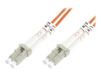 DIGITUS LWL Patchkabel LC/LC 50/125um 10m Multimode Duplex Halogenfrei bis 1Gbit mit Messp Preisvergleich