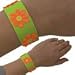 9 Flower Slap Bracelets, Costume Jewelry, Prizes and Cheap Novelties