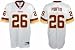 Clinton Portis Jersey: Reebok White Replica #26 Washington Redskins Jersey - Large