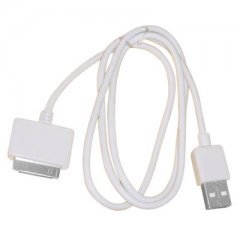 Apple I-Phone 3G Sync and charge cable, Black - Bulk