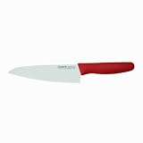 Pearl Ceramic Chef Knife 6-1/4 Inch, RED