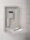 Koala Baby Changing Station - Vertical - Grey