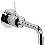 Jado 832/074/100 Single Lever Wall Mount Vessel Faucet Trim Only, Chrome