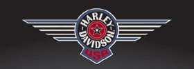Glasscapes 60010 Harley Davidson Fat Boy Color Motorcycle Window Graphic Decal