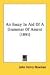 An Essay In Aid Of A Grammar O...