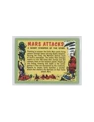 Checklist (Trading Card) 2012 Mars Attacks Heritage Green #55