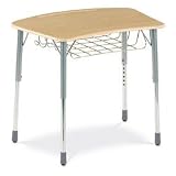 Virco Inc. Zuma Student Desk With Book Basket and Backpack Hanger (20 x 31) (Set of 2)