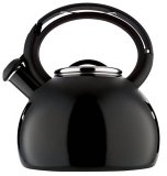 Copco Press N Pour 2.5 quart enamel on steel teakettle,black
