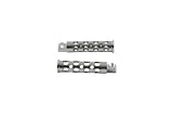 Motorcycle Hole Shot Style Footpeg Set Chrome