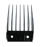 WAHL Professional Metal Clip Comb Attachment Black Size No.8 (1 inch) (Model:3150) WAHL Professional Metal Clip Comb Attachment Black Size No.8 (1 inch) (Model:3150)