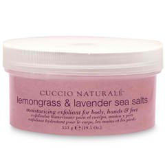Cuccio Naturale Lemongrass & Lavender Sea Salts