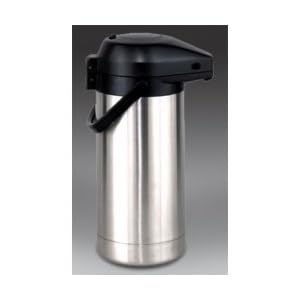 Coffee Airpot (Stainless Steel w  Black) (3.5L) by Hormel Corporation