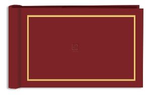 4X6 1-UP 24 PHOTO MINI POCKET ALBUM - BURGUNDY - Photo Album