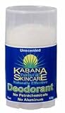Zinc Oxide Unscented Deodorant Stick from Kabana Skin Care