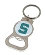 Michigan State University Bottle Opener Keychain