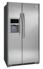Gallery Series Side-By-Side Refrigerator with 22.6 Cu. Ft. Capacity SpaceWise Organization System Gallon Door Storage and Sabbath Mode (Star-K Certified) Stainless Steel