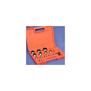 Anytime Tools 13 pc SHARP HOLLOW PUNCH TOOL SET for LEATHER and GASKET 3 16 - 1-1 4 by Anytime Tools