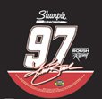 Kurt Busch Round Vinyl Decal