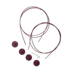 Knitpro Symfonie Holz austauschbare Nadelseile, 40cm (16inch) (10500)