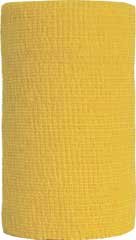 bandages for dogs:POWERFLEX EQUINE YELLOW 18 - 4 Inch - Yellow